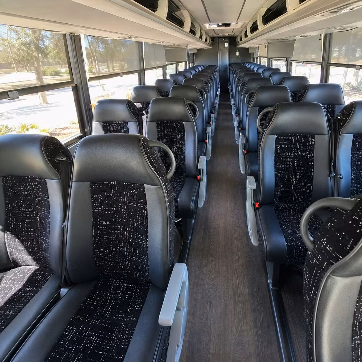 charter bus rentals for military personnel movements through the dfw corridor