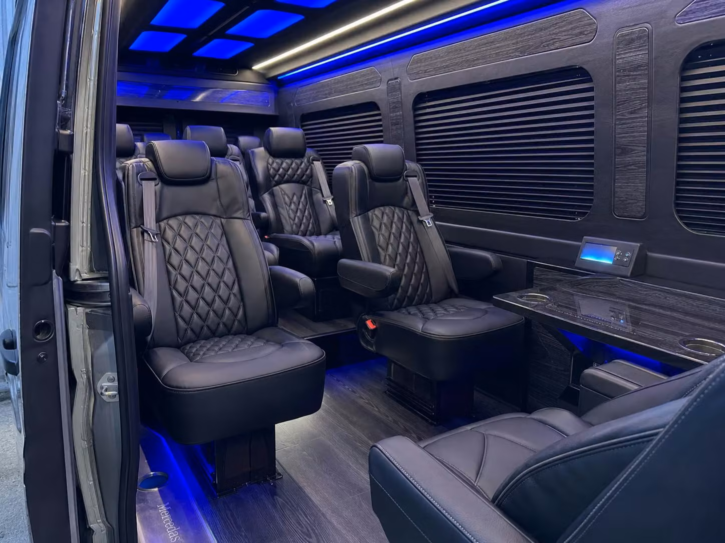 sprinter van transportation for groups and events across irving