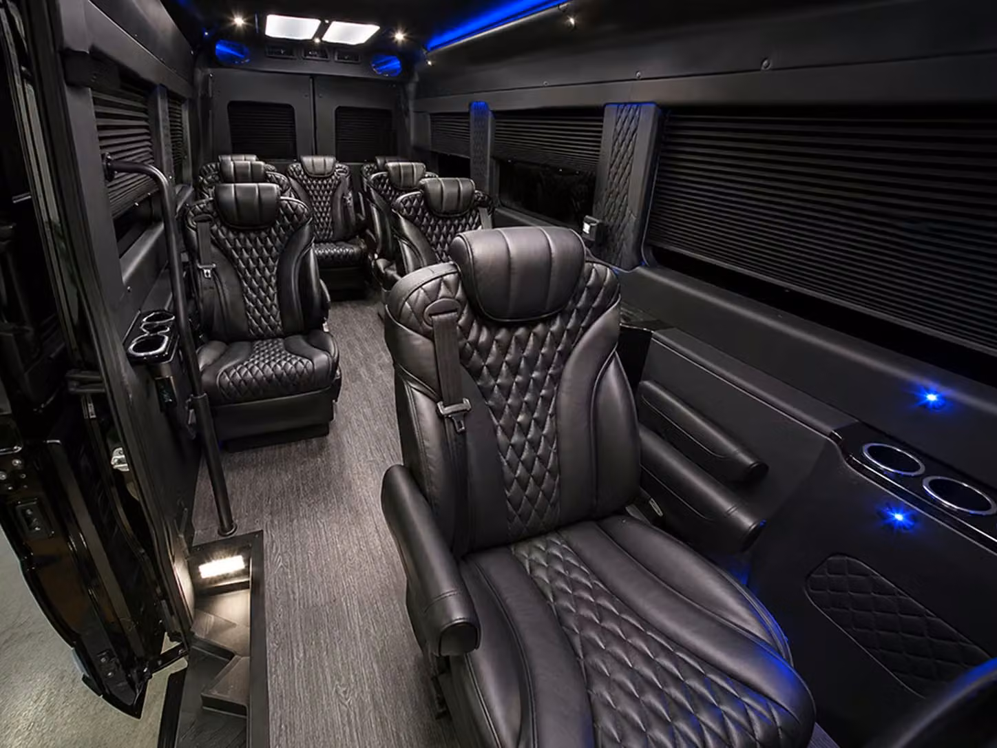 sprinter van with driver interior